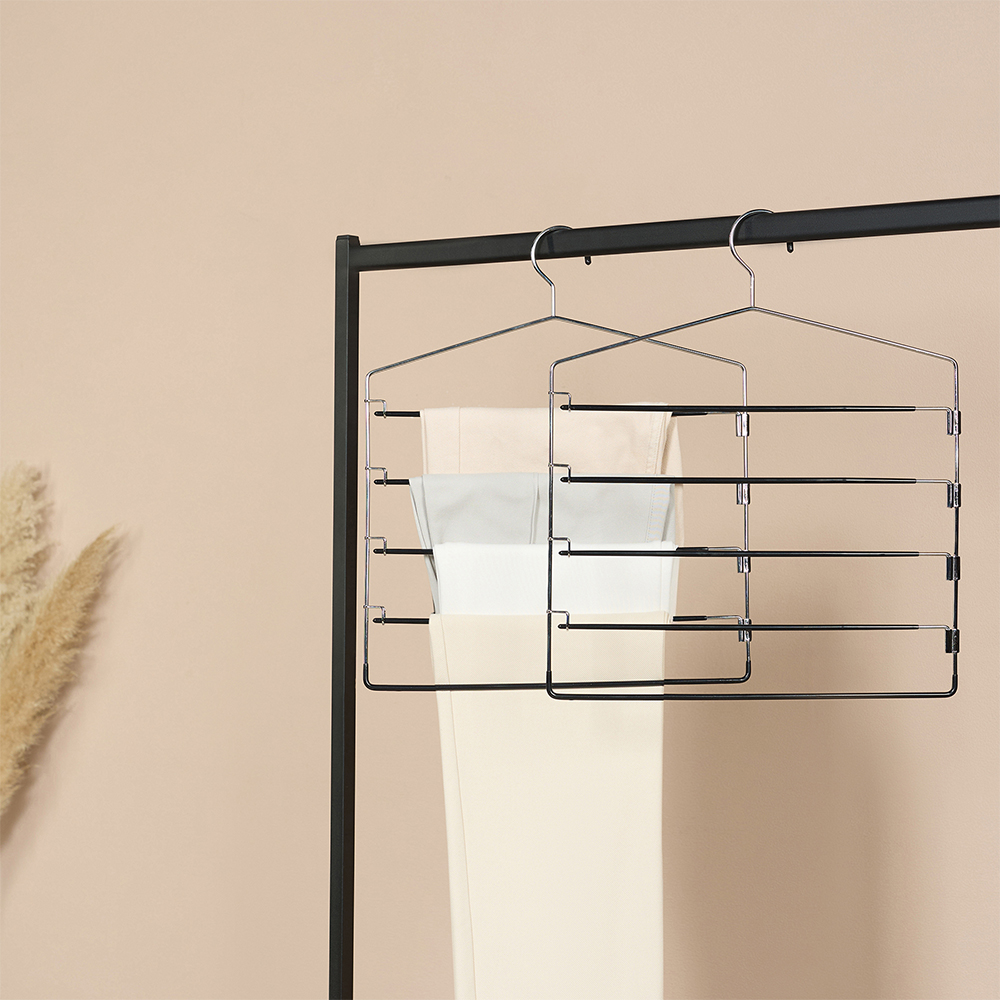 VETTA Вешалка универсальная многоярусная 45см антискольз. металл - #10