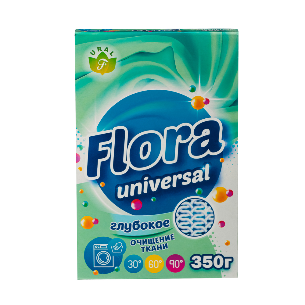 Стиральный порошок Flora, универсальный, 350 г - #2