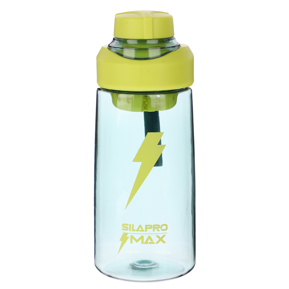 SILAPRO MAX Бутылка спортивная, NEON LIME, 550мл, РС - #1