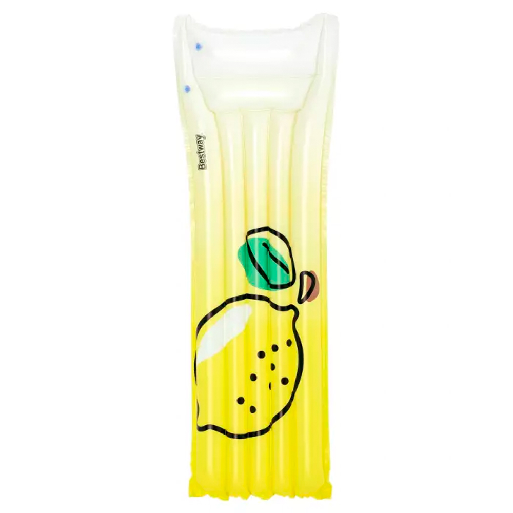 BESTWAY Надувной матрас FRESH SQUEEZED «Лимон», 183x69см, 44122 - #1