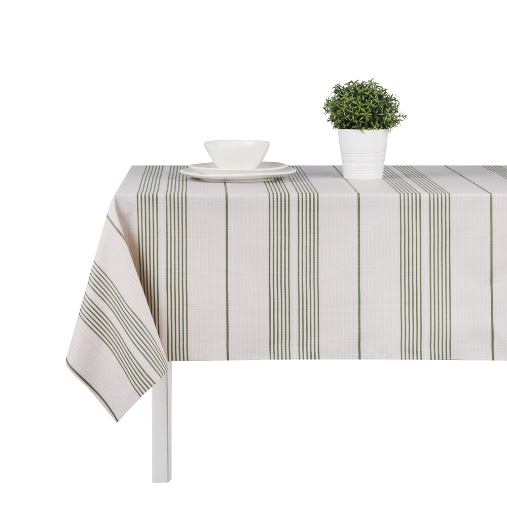 PROVANCE Хейзел Скатерть ПВХ 110х140см на текстильной основе, 2 дизайна - #1