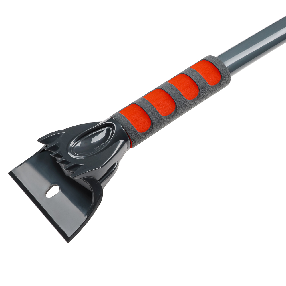 ЕРМАК Щетка для уборки снега со скребком, поворотный механизм, 61 см - #8