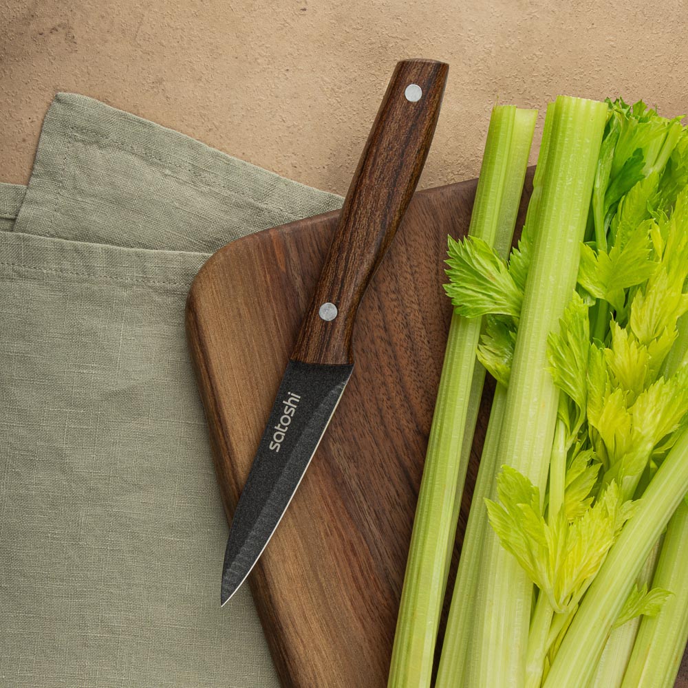 SATOSHI Меллер Нож для фруктов и овощей 9см, нерж.сталь с антиналипающим покрытием - #6