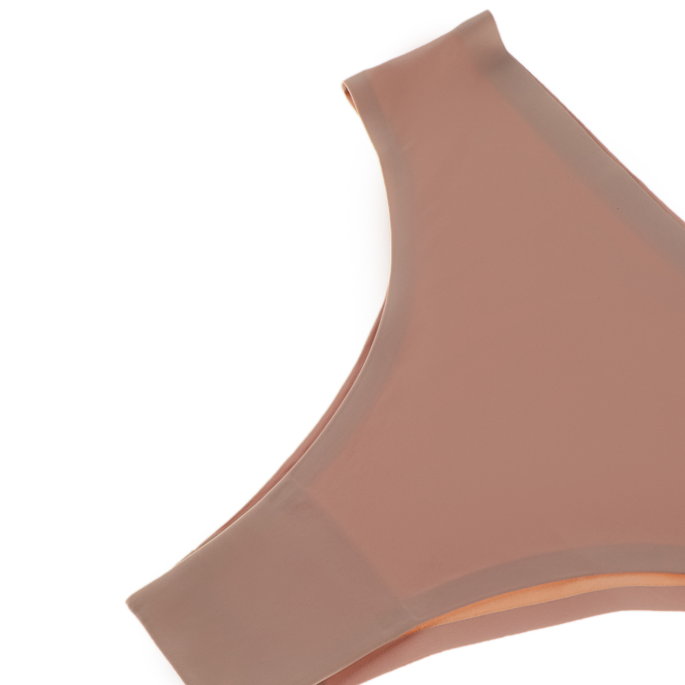 GALANTE Трусы-слипы женские бесшовные, р.44, 95%вискоза, 5%спандекс, бежевый, НБ25-10 - #2