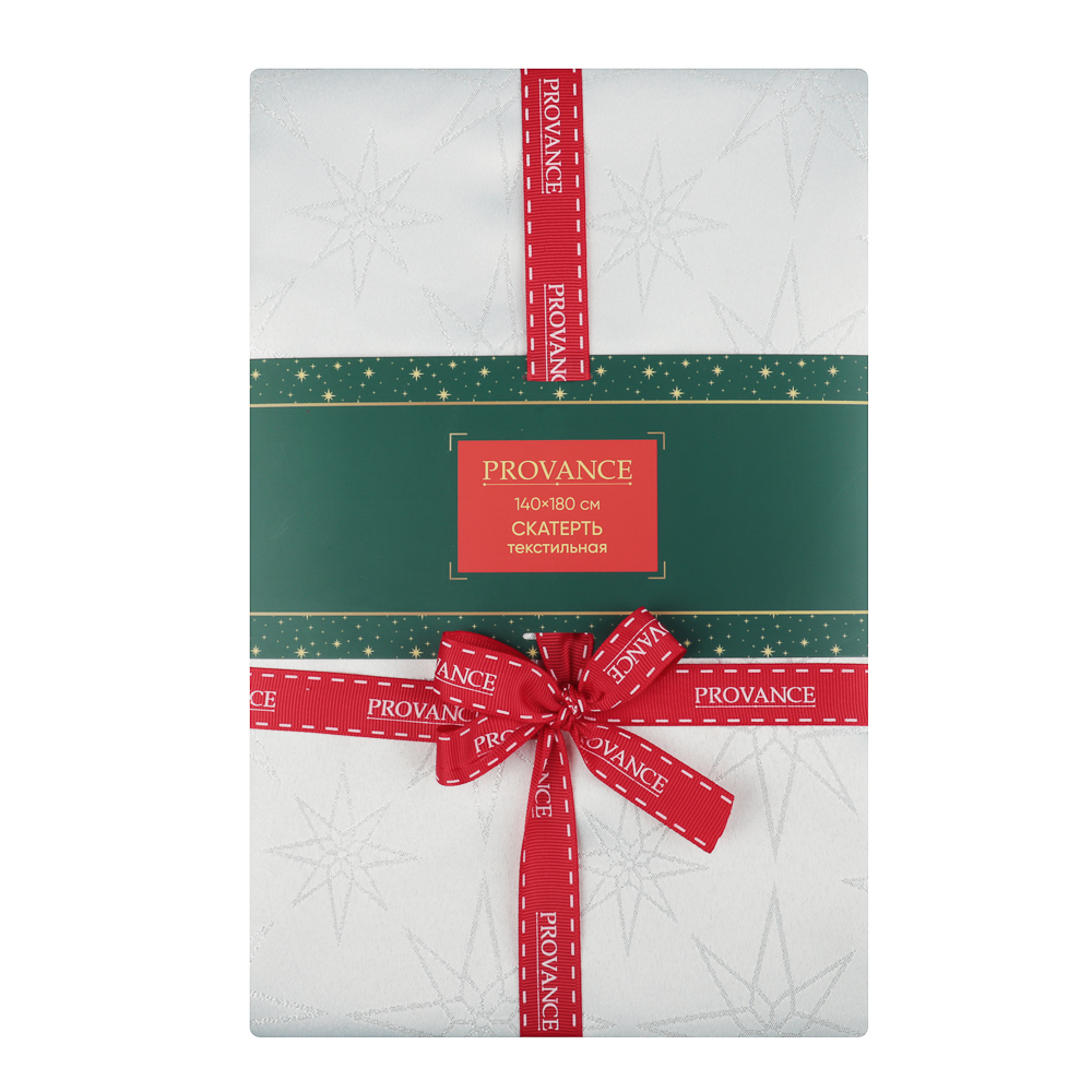 PROVANCE Щелкунчик Скатерть текстильная, 140х180см, 80% пэ, 20% люрекс - #9