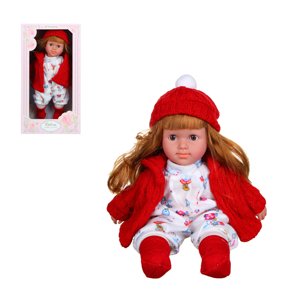 ИГРОЛЕНД Любимая подружка, полиэстер, ПВХ, 38-40см, 7 дизайнов - #1