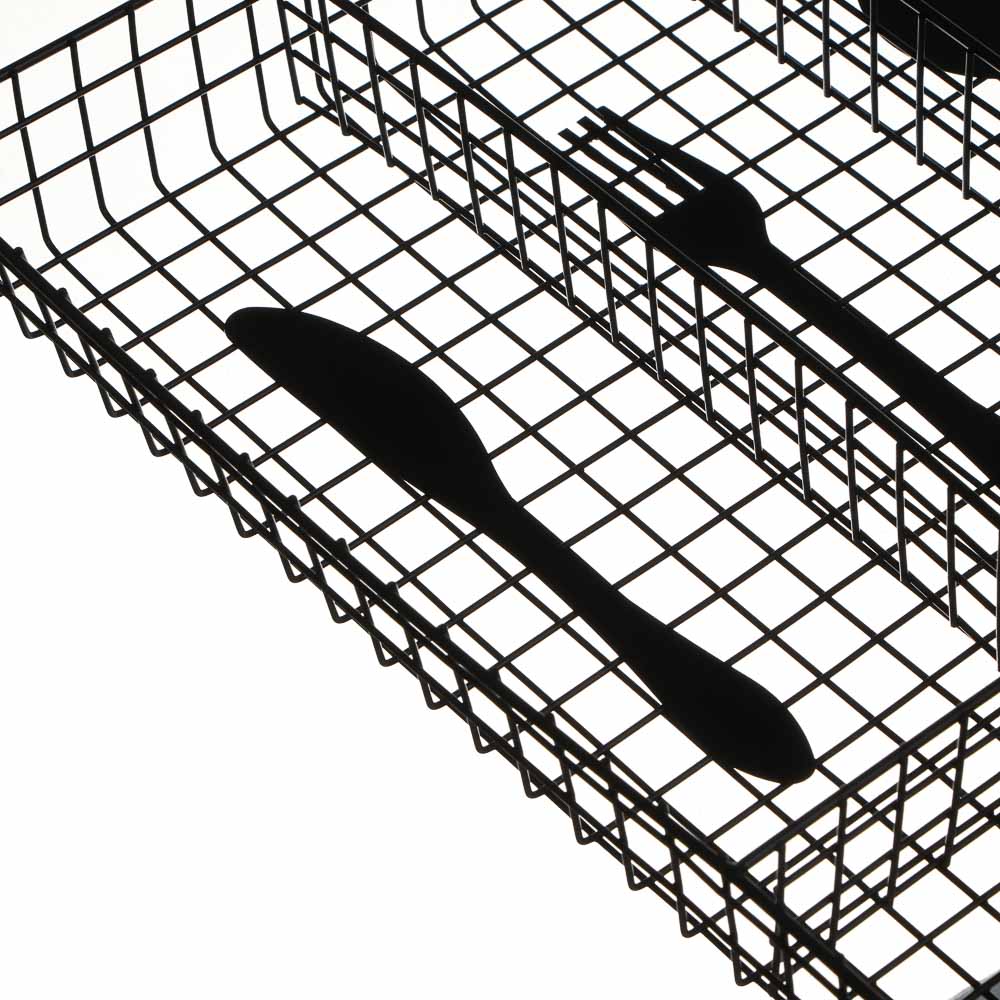 Корзинка для столовых приборов тм VETTA Кухня, 32х26х4,5, металл - #6