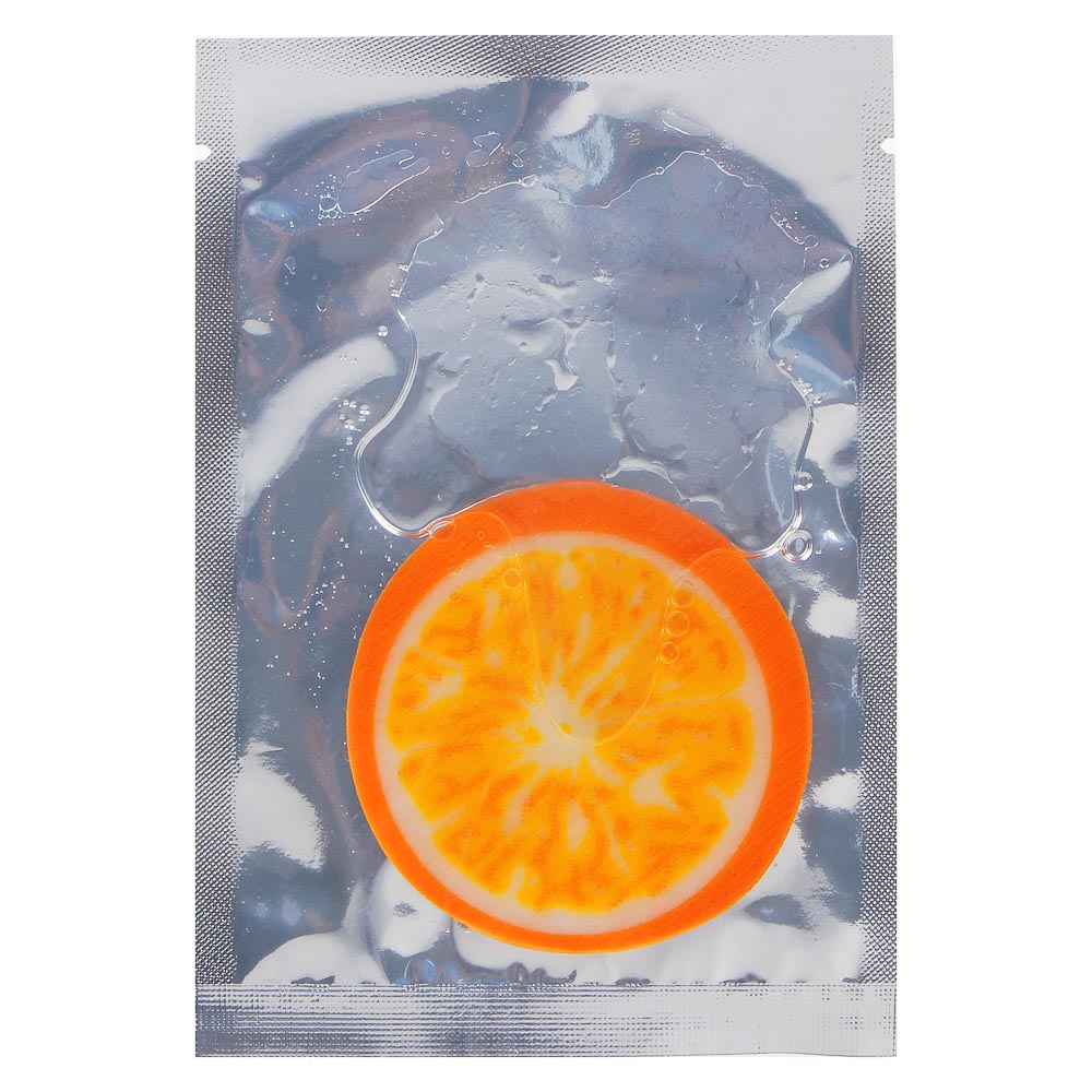 Патчи для глаз ЮниLook, с экстрактом апельсина и витаминами С и Е, 6 млх5 пар - #3