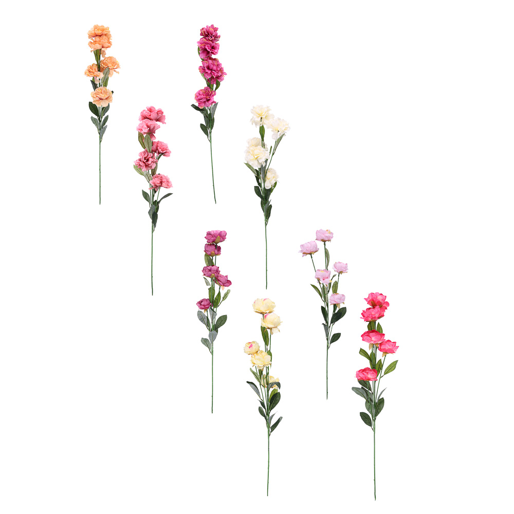 LADECOR Ветка декоративная, 70см, пластик, полиэстер, 2 вида, 8 цветов - #1