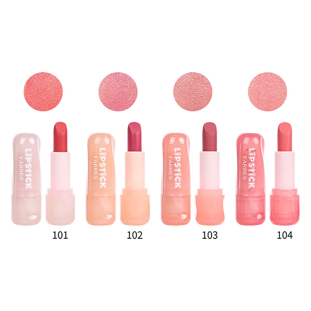 Помада вельветовая с эффектом тумана (с тестерами) тм Farres 3,6 г - #1