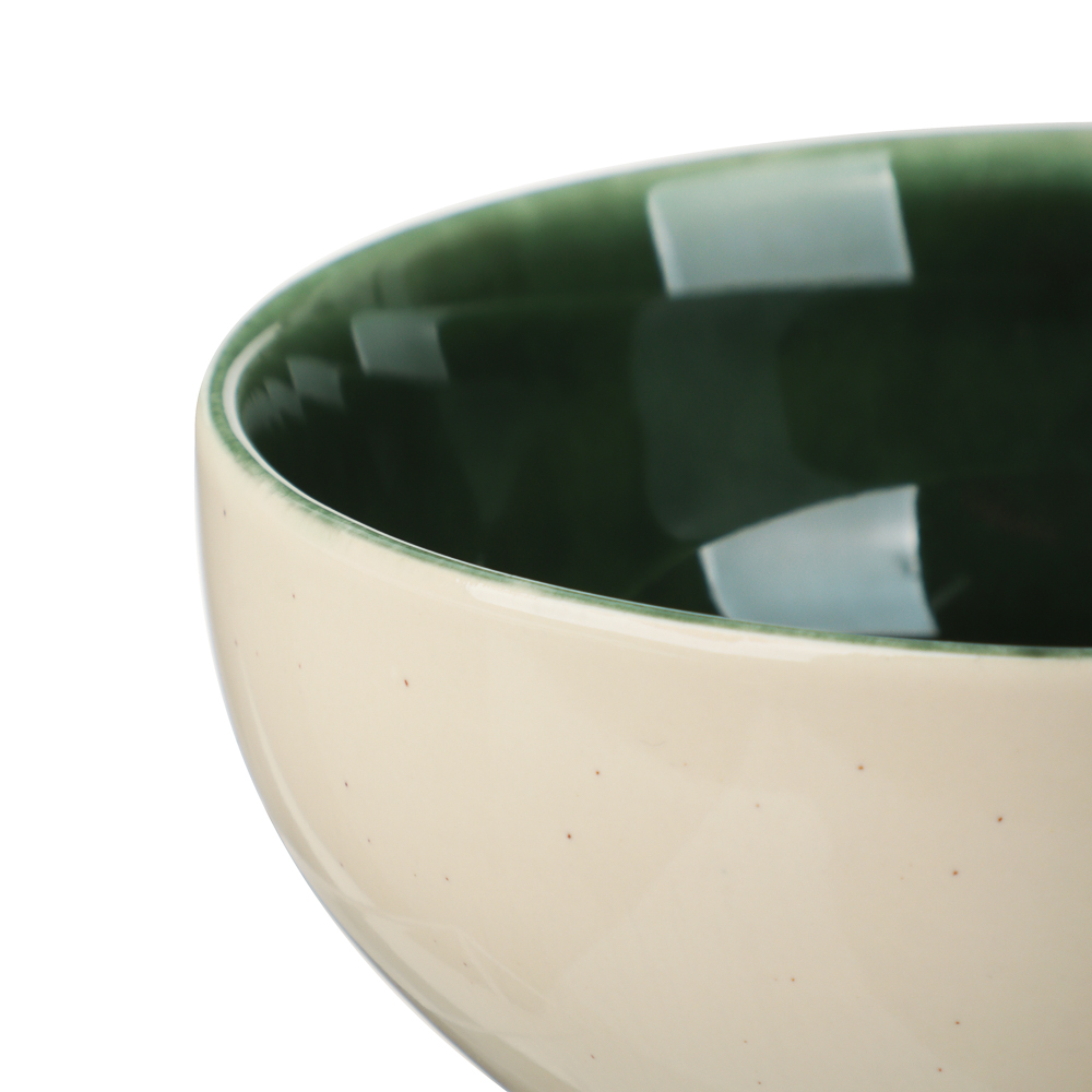 Салатник 12,5х5см, 280мл, тм MILLIMI Верде, керамика - #3