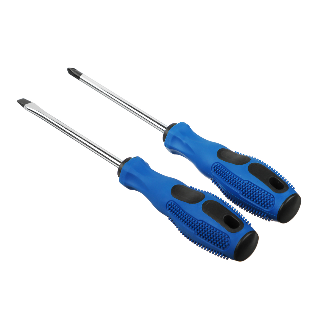 РОКОТ Набор отверток "Любитель" 2шт, с прорезиненной ручкой, 20см - #2