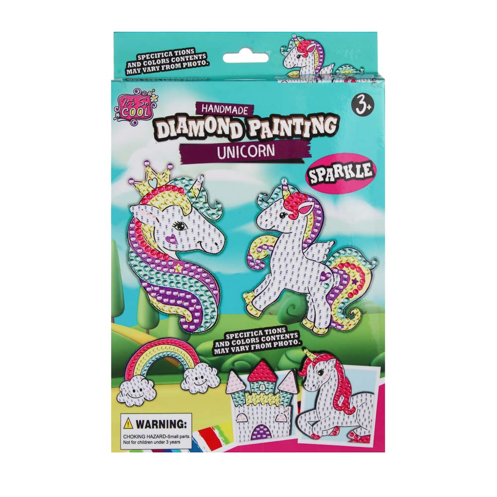 Набор для творчества "Сверкающие стикеры", ХОББИХИТ, 15х2х22,5см, PP, PVC, 2 дизайна - #2