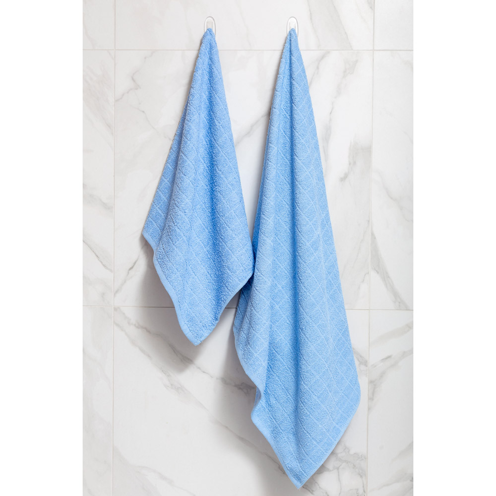 PROVANCE Линт Полотенце махровое, 100% хлопок, 70х130см, голубой - #2