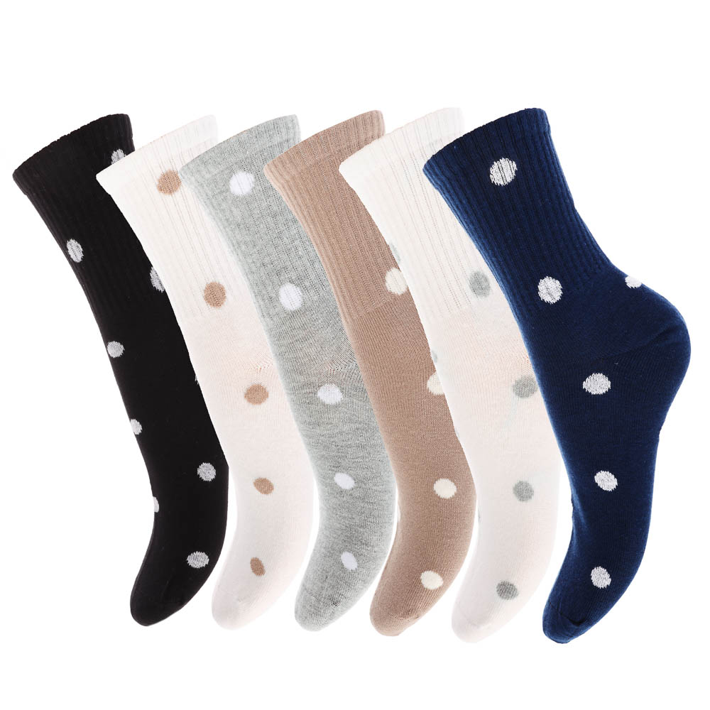 Носки женские классические, состав: 78% хлопок, 20% спандекс, 2% латекс, р. 36-39 - #1