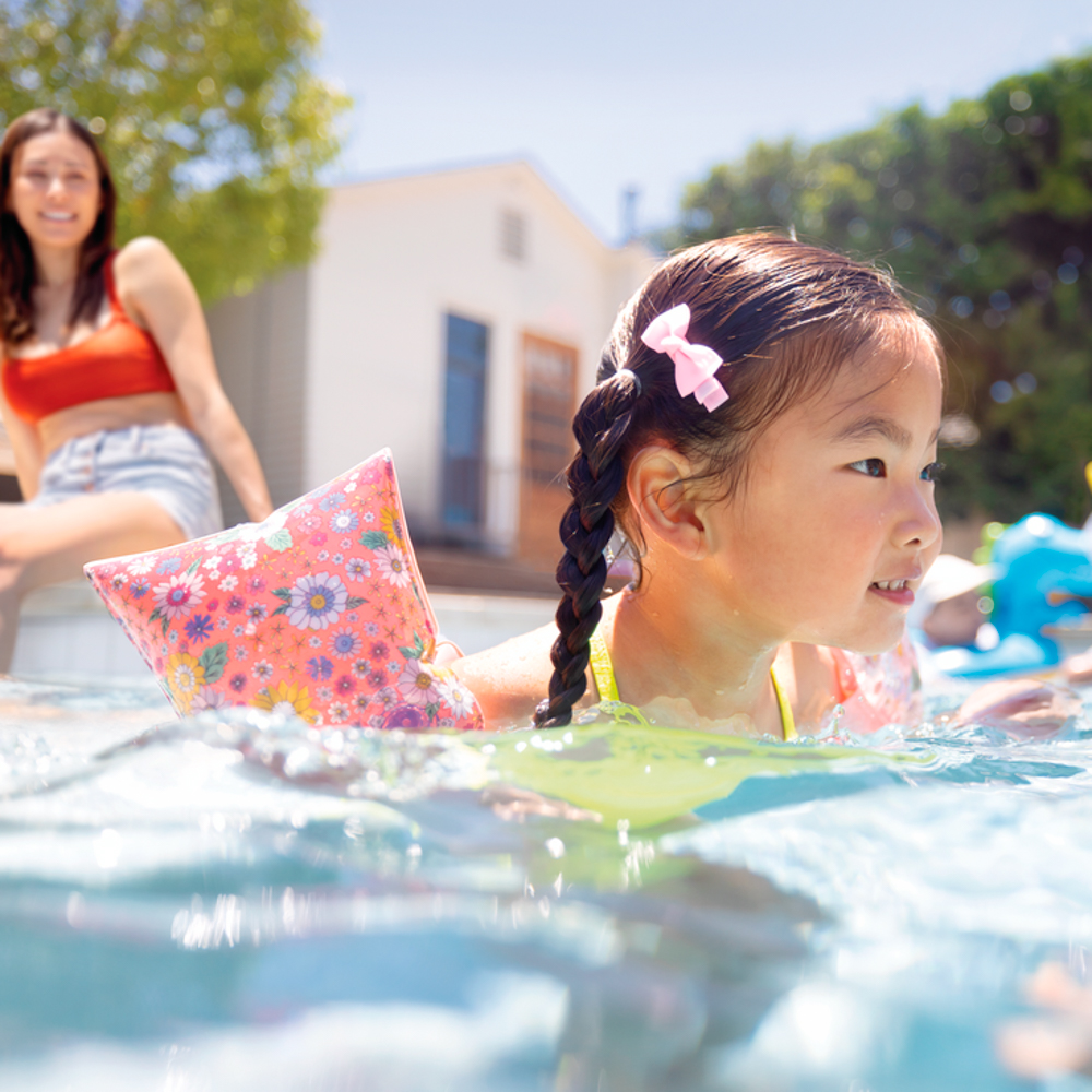 INTEX Нарукавники детские "SWEET BLOSSOM", 3-6 лет, 23x15см, 56669EU - #2