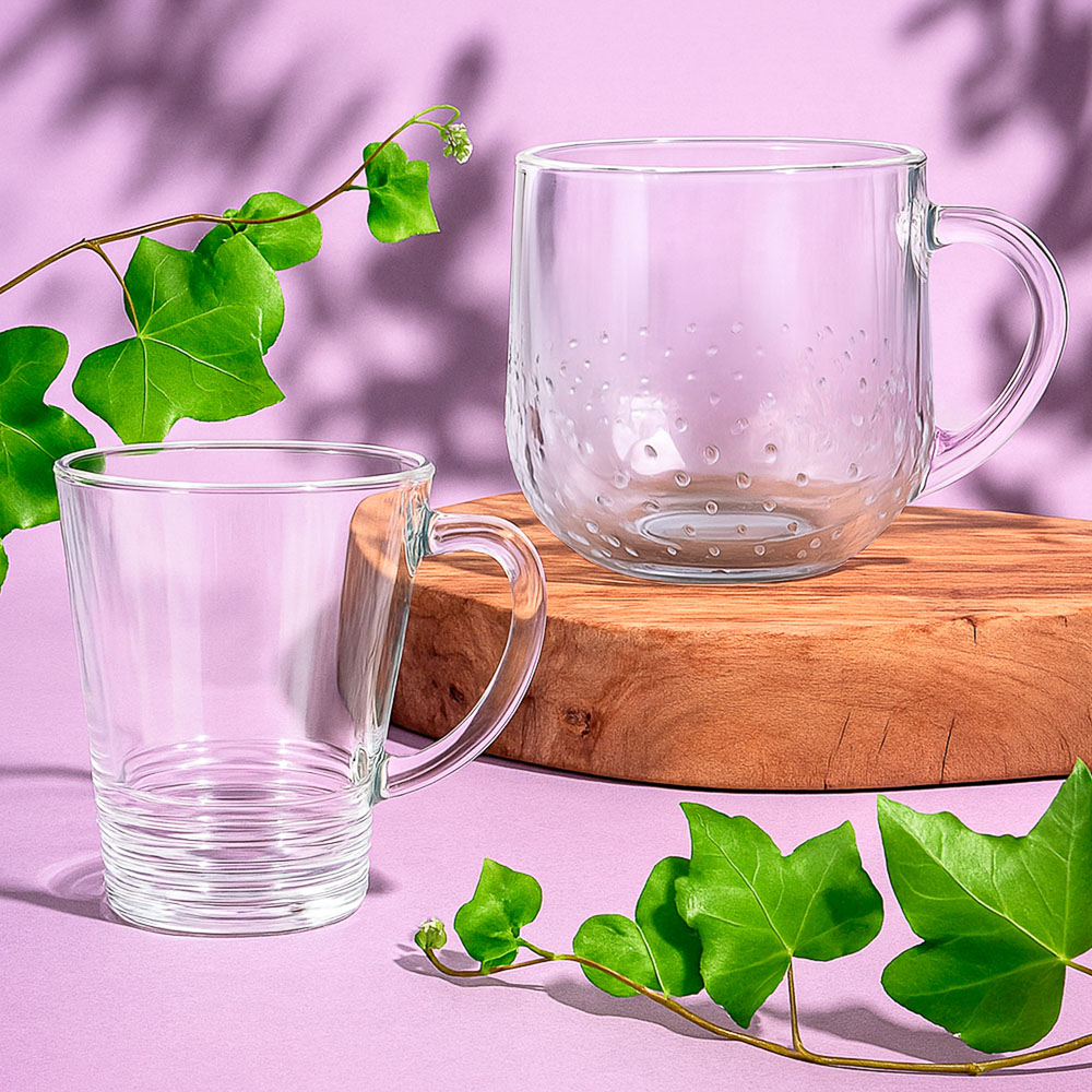 ОСЗ Кружка стеклянная, 300мл, Грамине сенс - #3