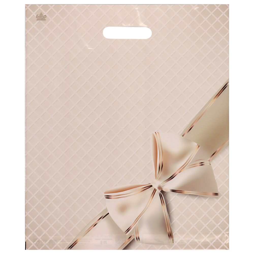 Пакет Изысканность-пакет вырубной, 45x38см, 60 мкм, ПВД - #1