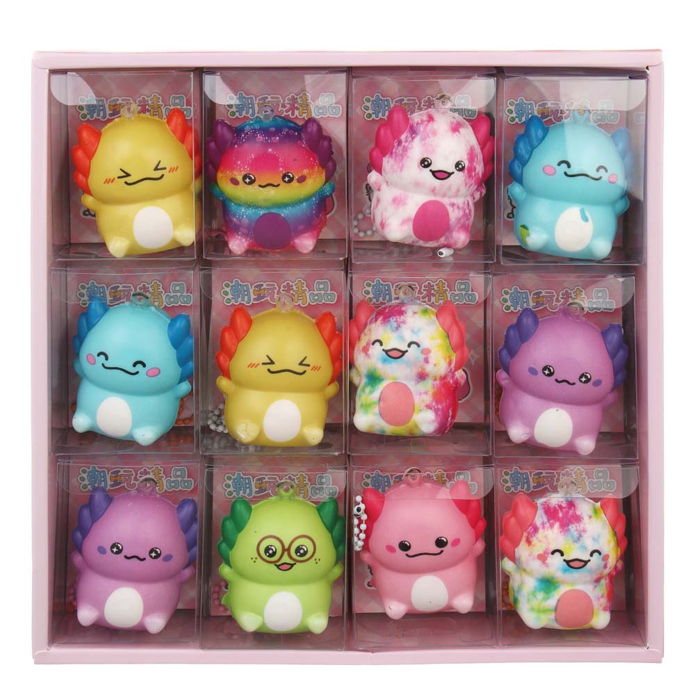 Игрушка антистресс сквиш "Аксолотль", PU, 5х5,5х3,5см, микс - #7