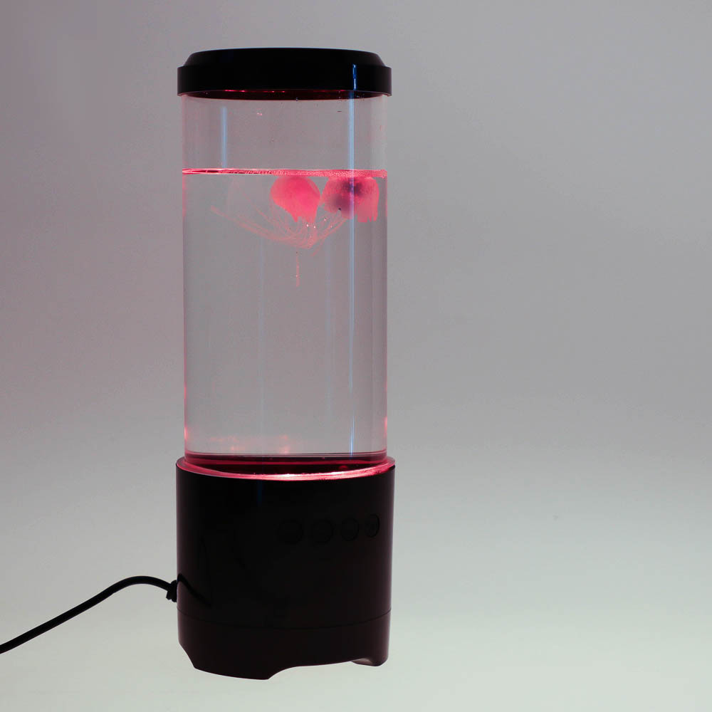 Светильник-ночник BY Медузы, 0.6W, USB, D10x28 см, 8 режимов, пластик, черный - #7