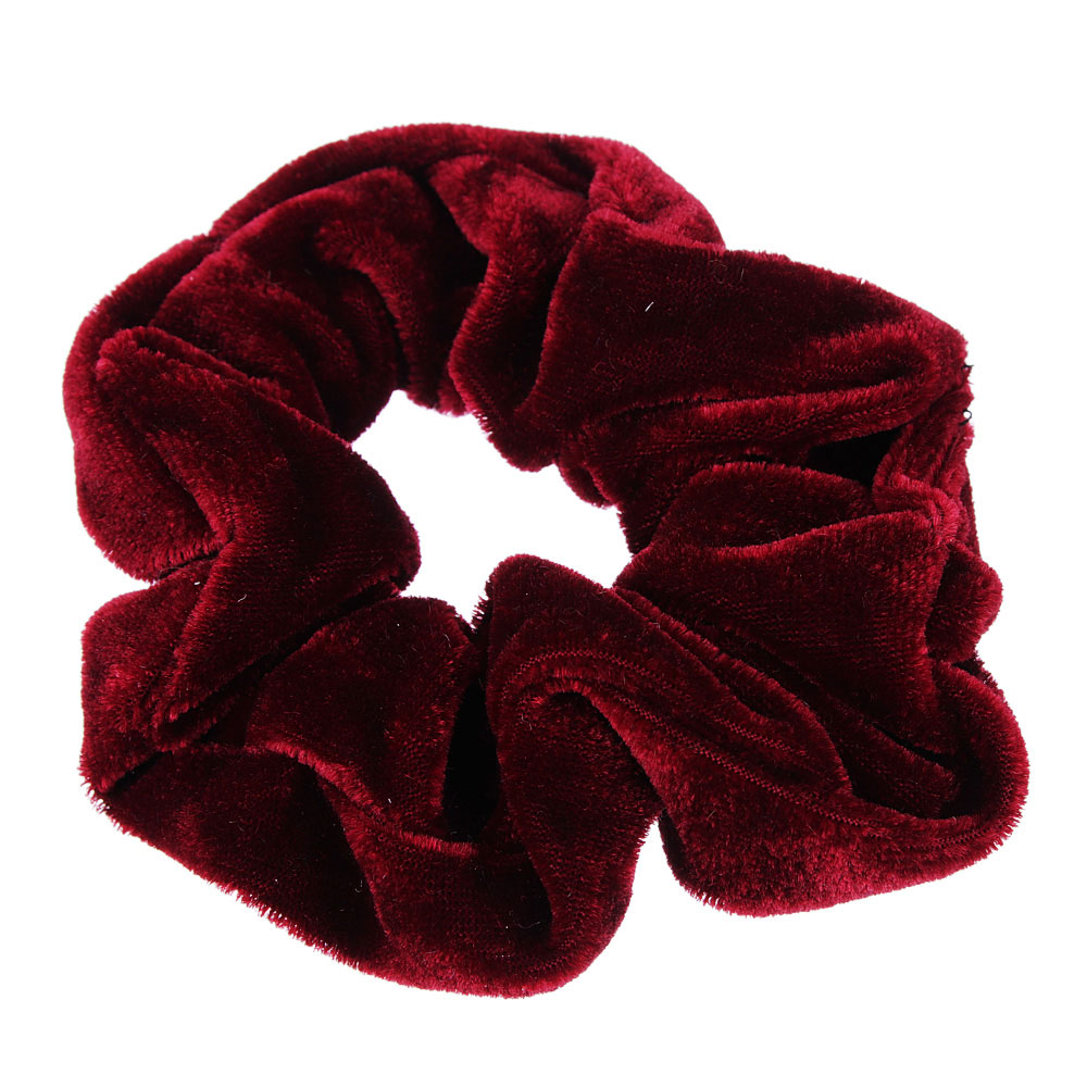 Резинка для волос бархат BERIOTTI, d.6 см, 6 цветов - #2