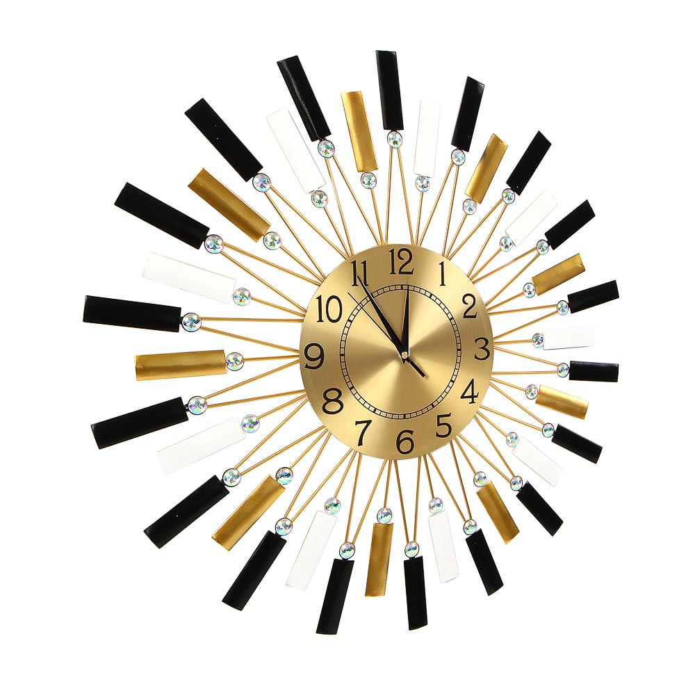Часы настенные Ladecor chrono, с декором - #2