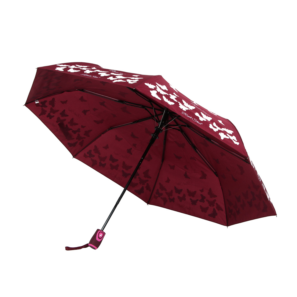 Зонт женский, полуавтомат, 55 см, 8 спиц, 3 цвета - #3