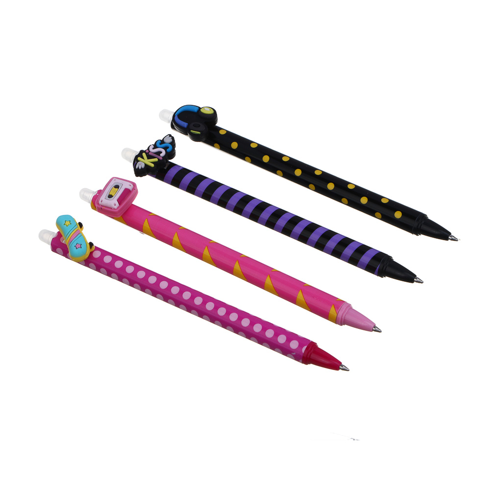 Ручка гелевая "пиши-стирай" синяя, фигурка в форме гаджетов, 4 дизайна - #1