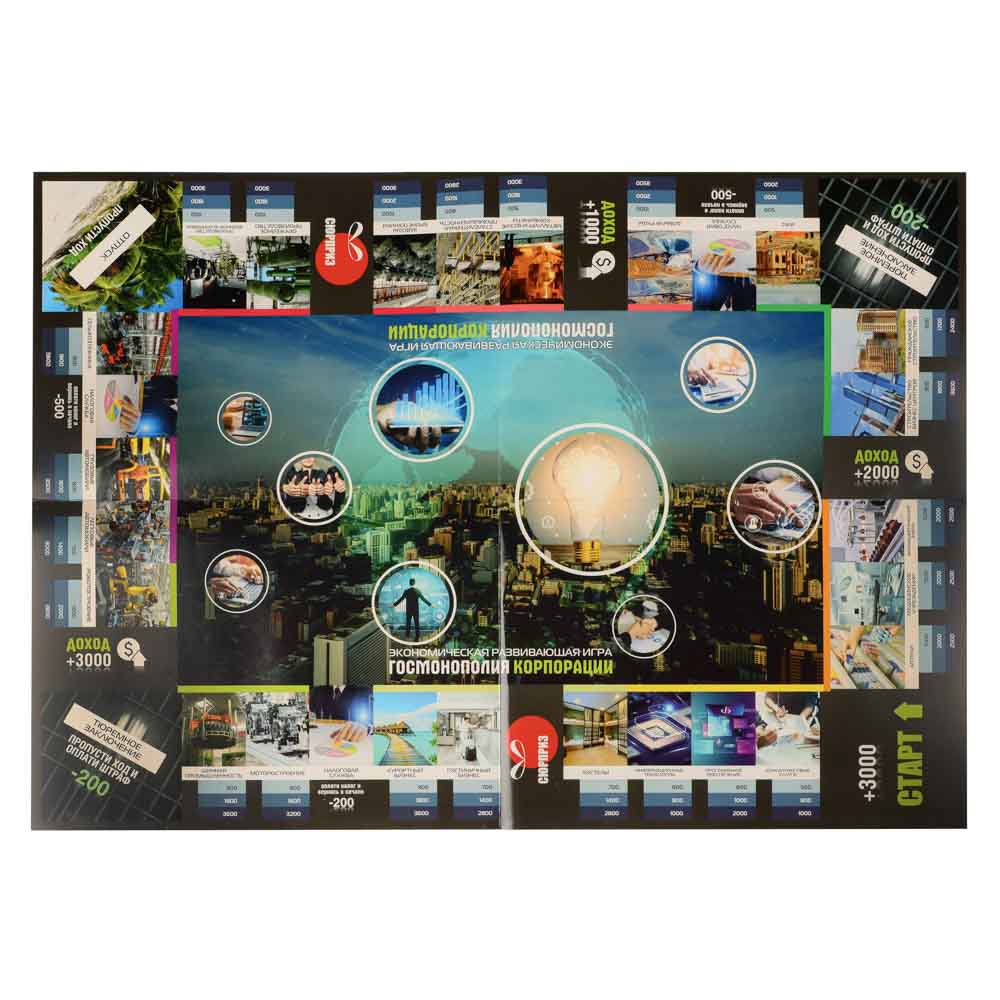 Экономическая игра для всей семьи, ГОСМОНОПОЛИЯ, 37x26x5 см - #9