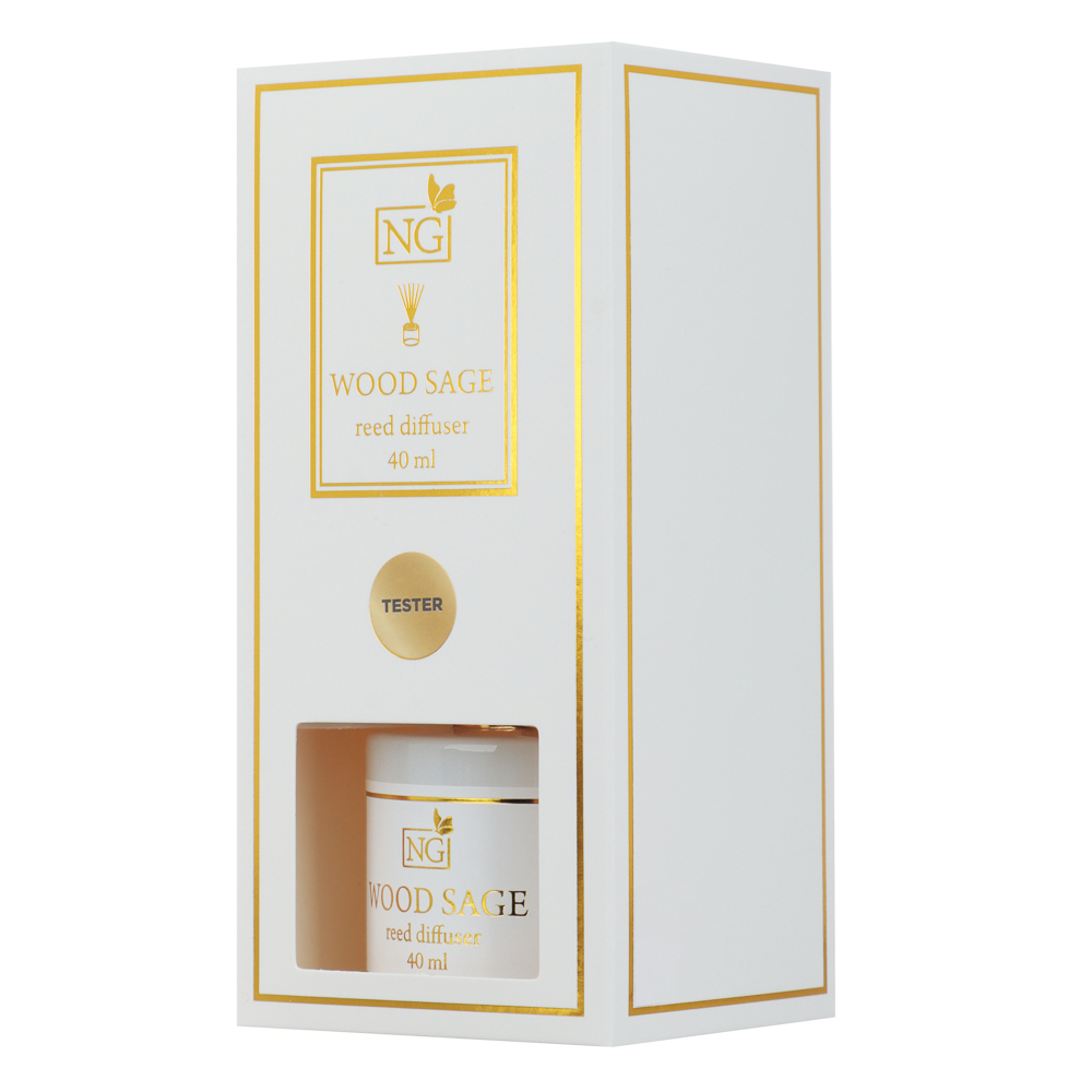 NEW GALAXY Диффузор LuxWhite, 40 мл, Wood sage - #6