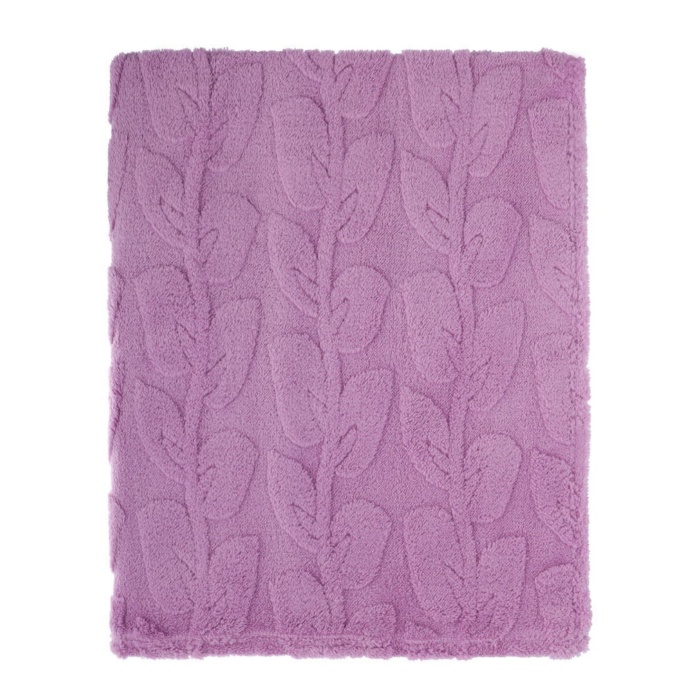 PROVANCE Ботаника Плед с узором 130х170см, 100% полиэстер, 3 цвета - #3