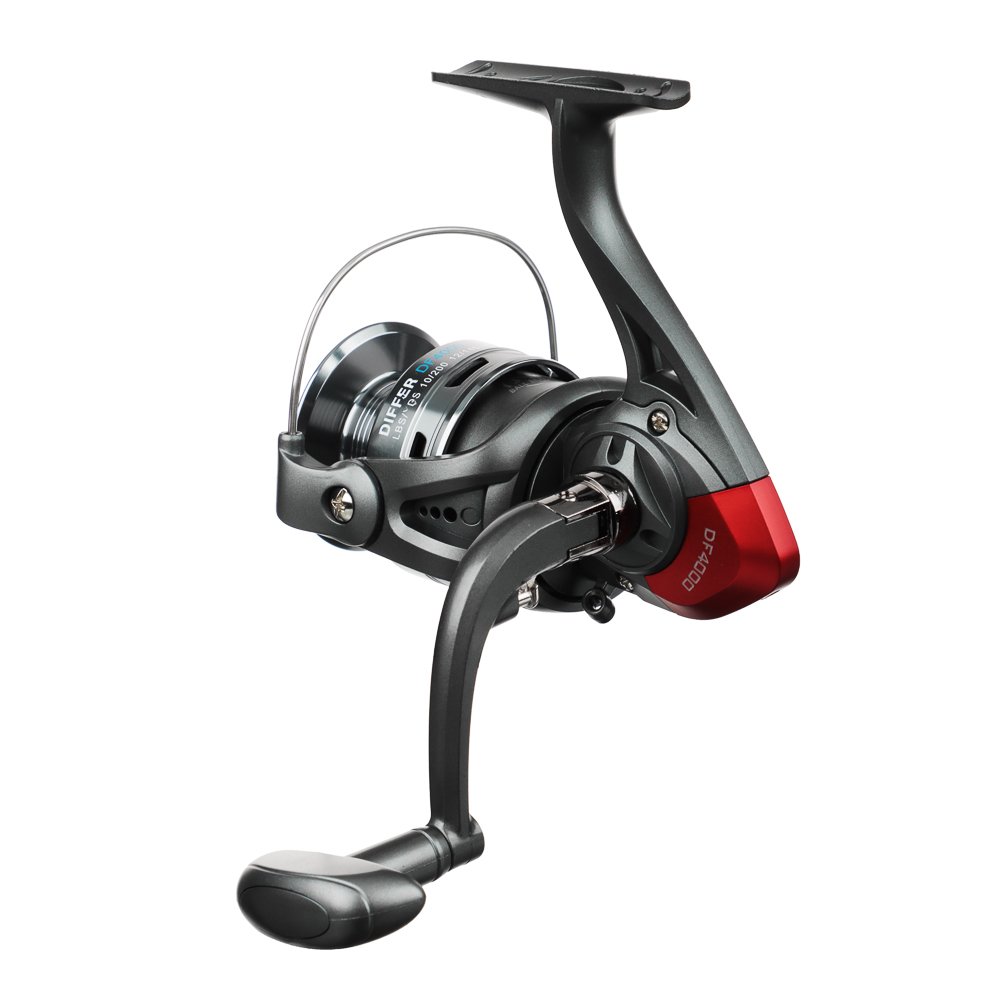 KAIDA Катушка Differ Red, 4000, 3+1, передний фрикцион, металл шпуля, доп. шпуля в компл. - #4