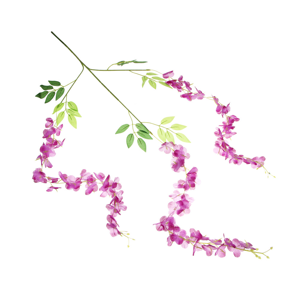 LADECOR Растение искусственное "Лиана цветочная " 2 цвета - фиолетовые - #2