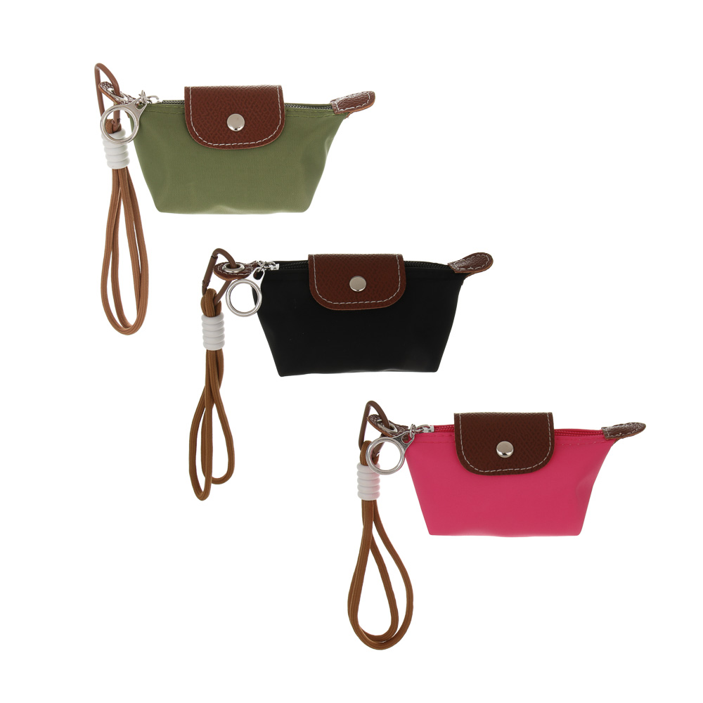 Подвеска в виде сумочки тм ЮL Champ, ПУ, полиэстер, 16х6х5 см, 3 цвета - #1