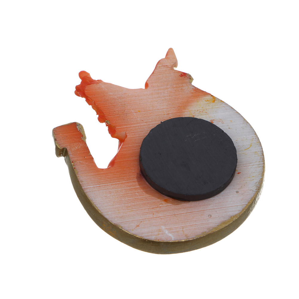 СНОУ БУМ Магнит Лошадка с подковой 5.5x2x7 см, полистоун, 4 вида - #5