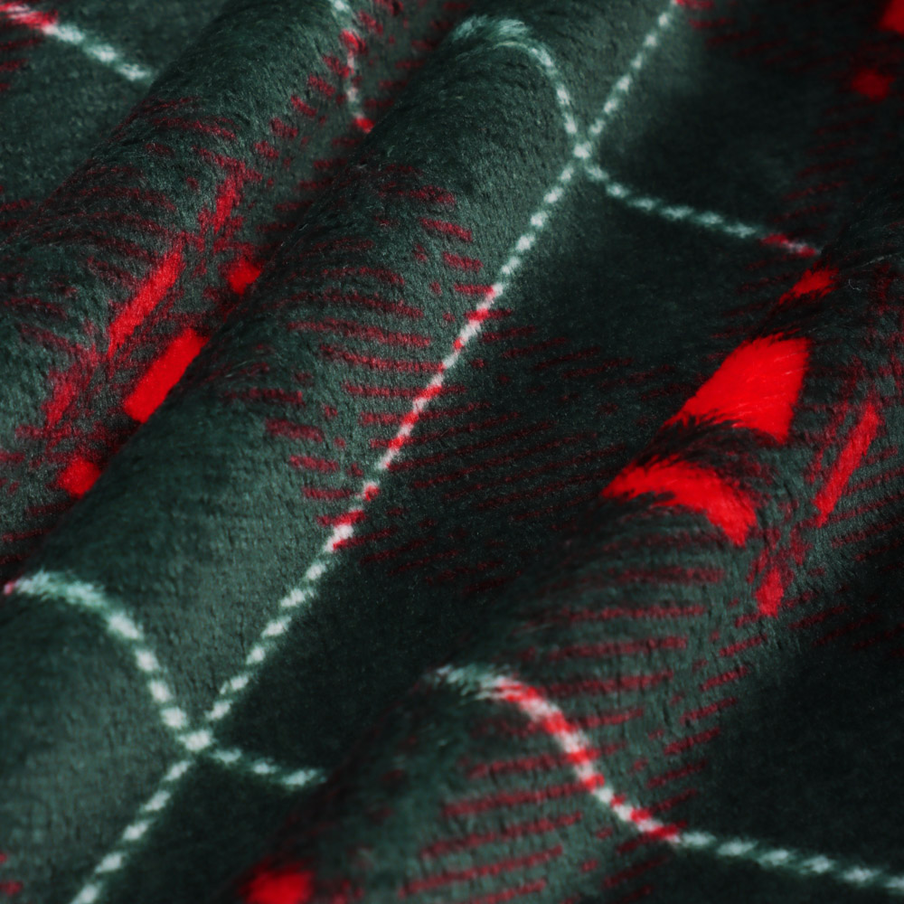 PROVANCE Щелкунчик Плед клетка, 130х170см, 100% полиэстер, 2 дизайна - #6