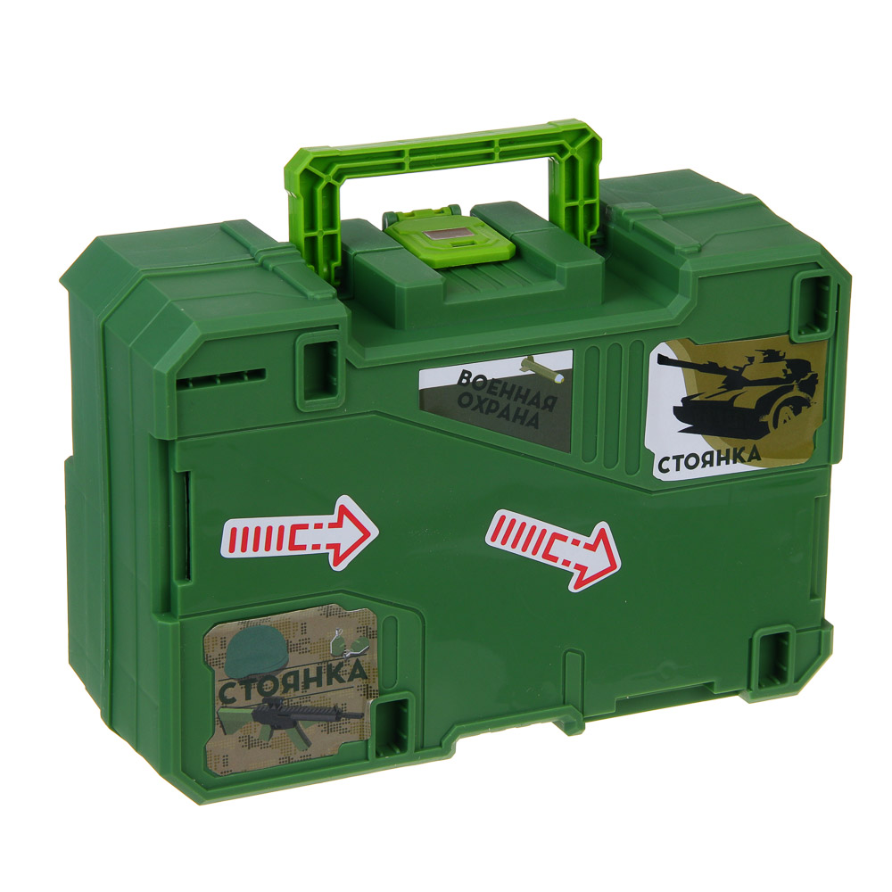 ИГРОЛЕНД Парковка в кейсе, ABS, 16,5x8x20,5 см, 2 дизайна - #15