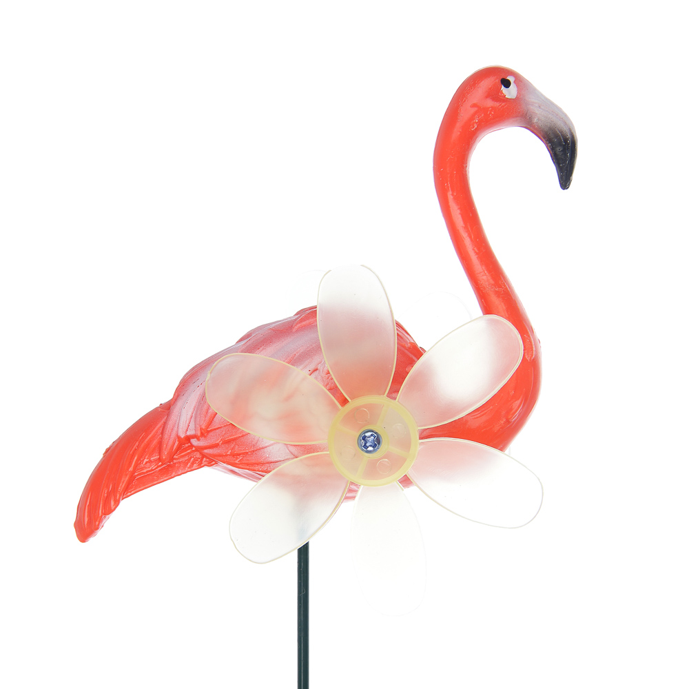 Фигурка на стержне "Фламинго" тм INBLOOM, 14х8х60см, пластик, металл - #3