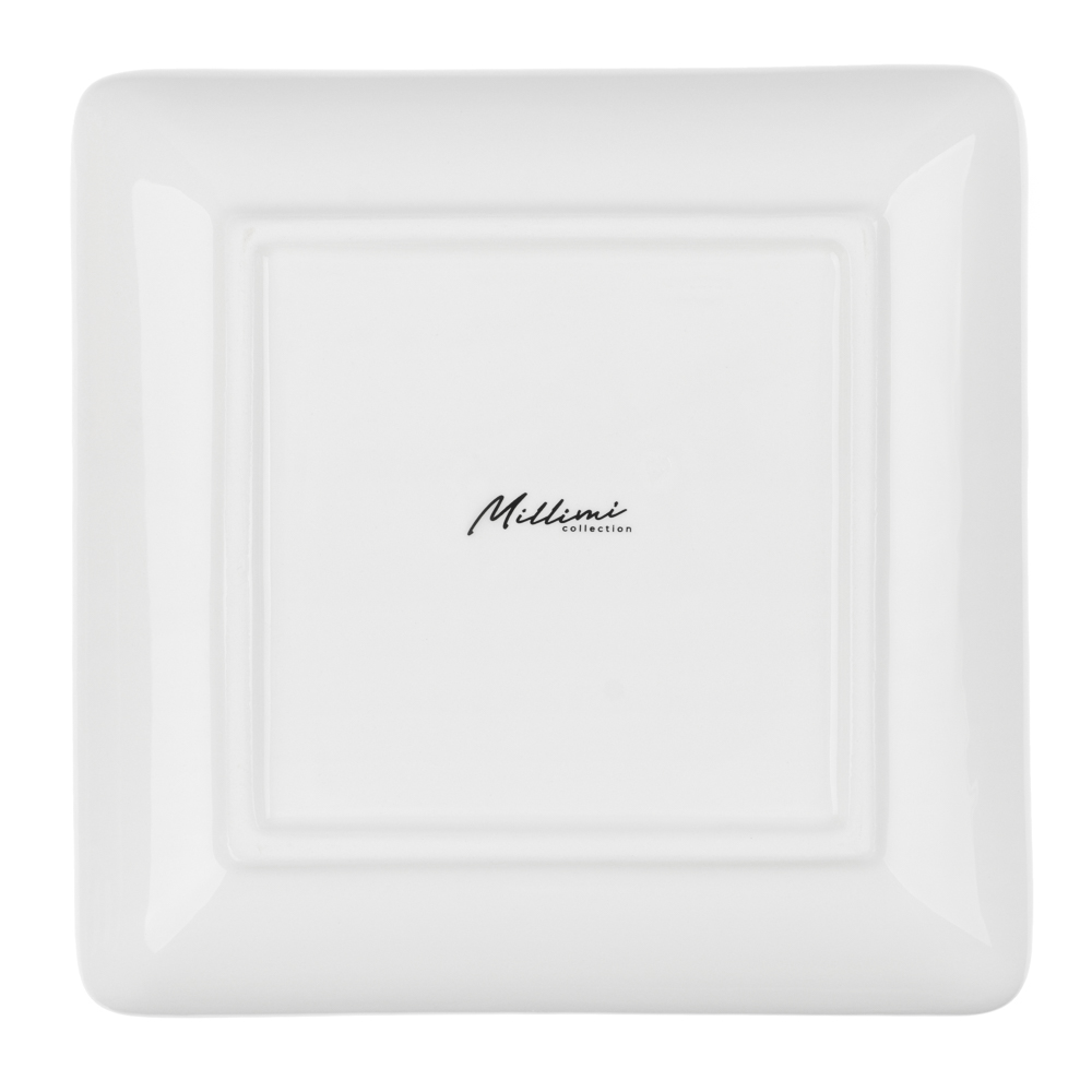 MILLIMI Щелкунчик Блюдо квадратное, 19х19х2см, керамика - #5