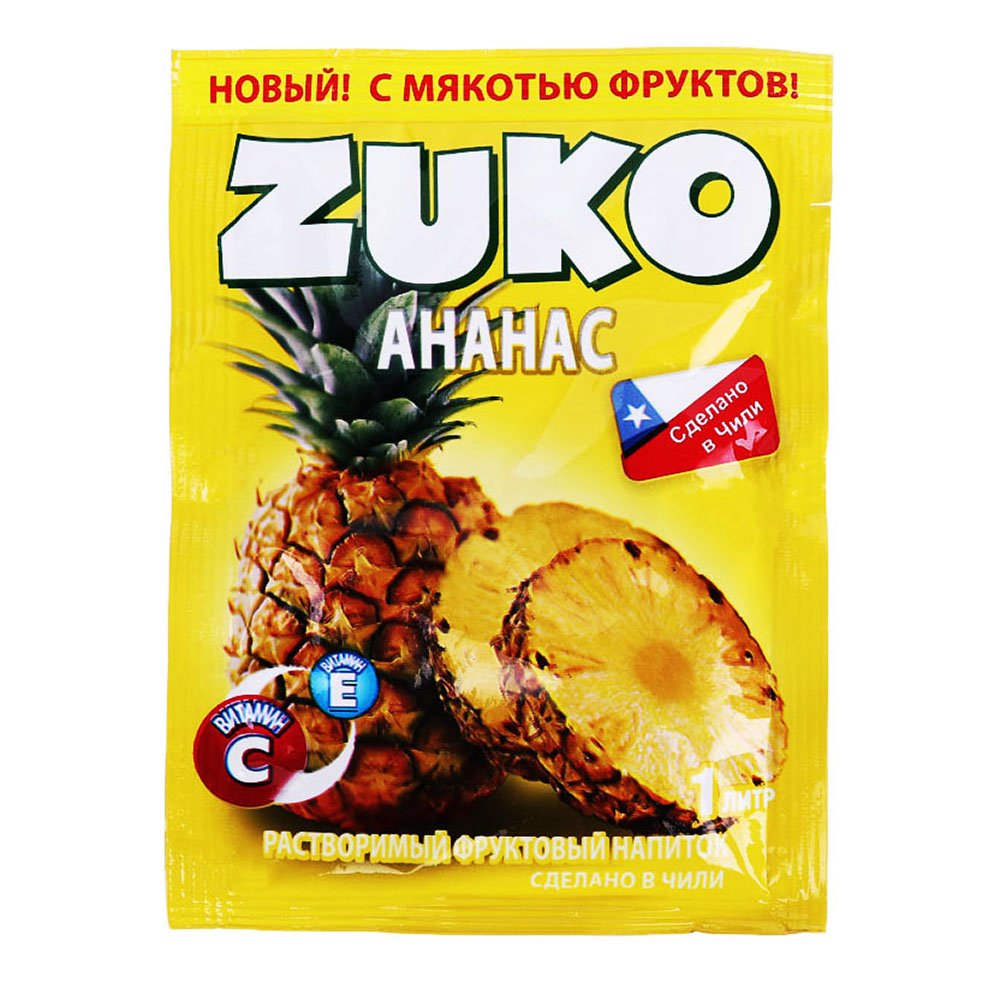 Напиток растворимый ZUKO, 25гр., 8 вкусов, Чили - #4