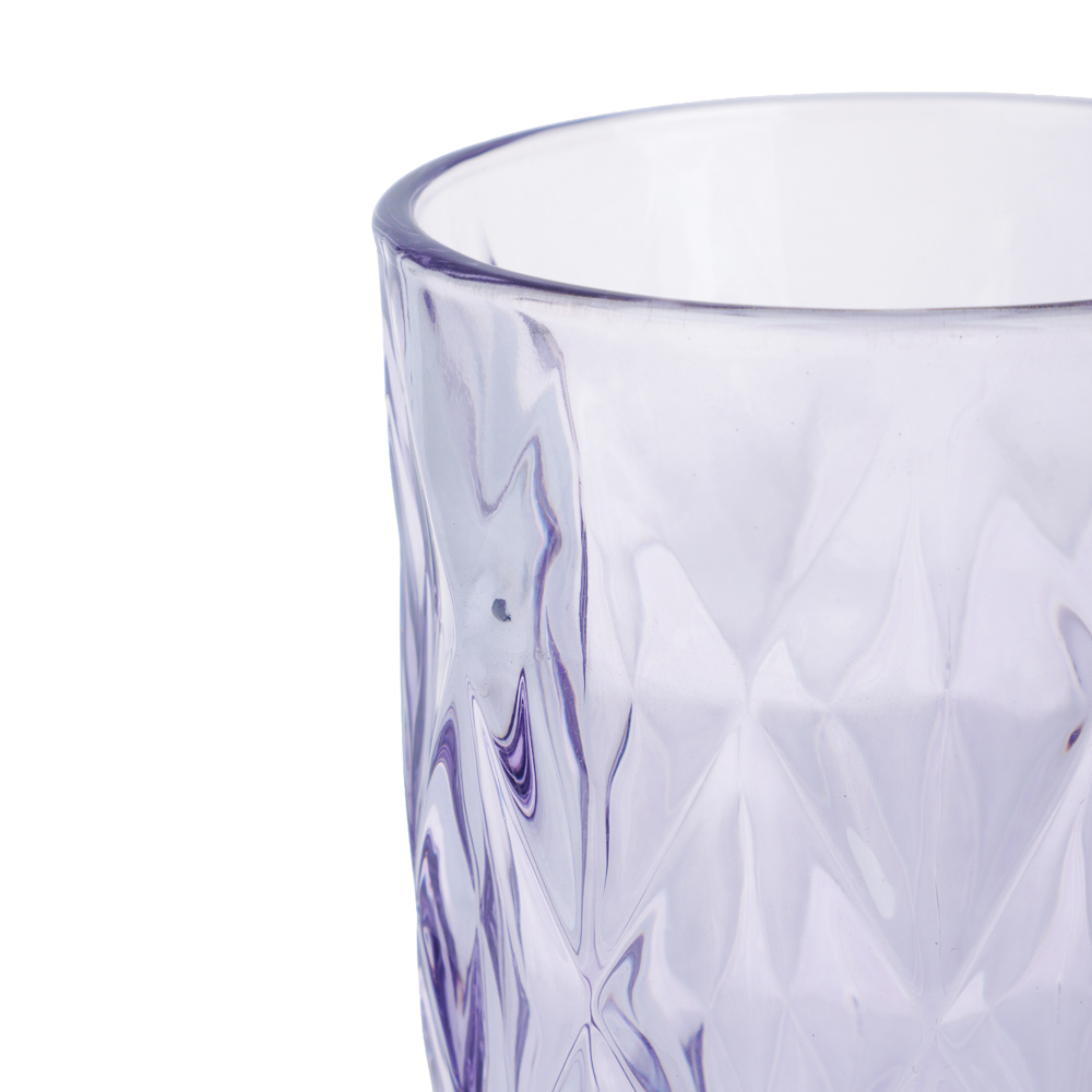 Набор стаканов тм MILLIMI Ромб, 350мл, стекло, 3 шт, цвет - #5