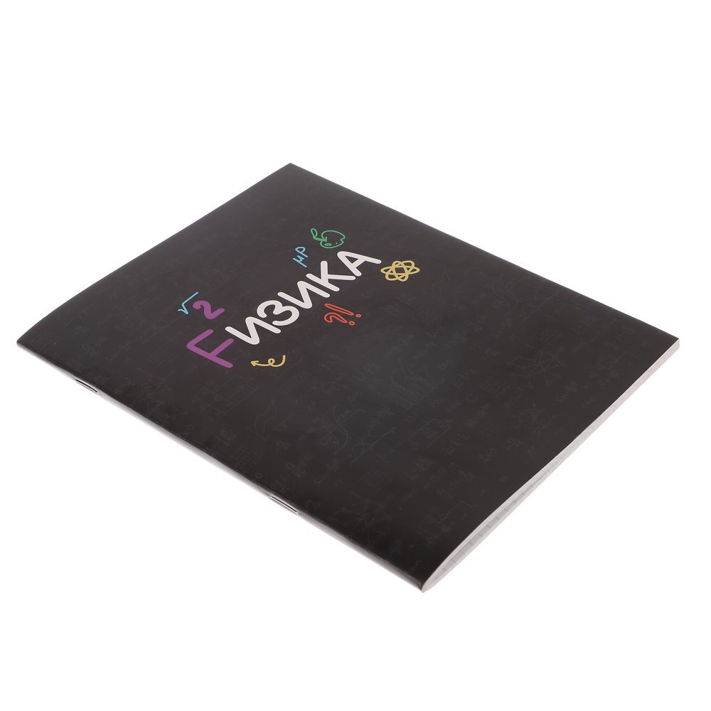 ClipStudio Тетрадь 48л. "Предметная", БЕЛЫЕ ЛИСТЫ, обл.картон, скрепка, 7 видов, справ.мат-л - #29