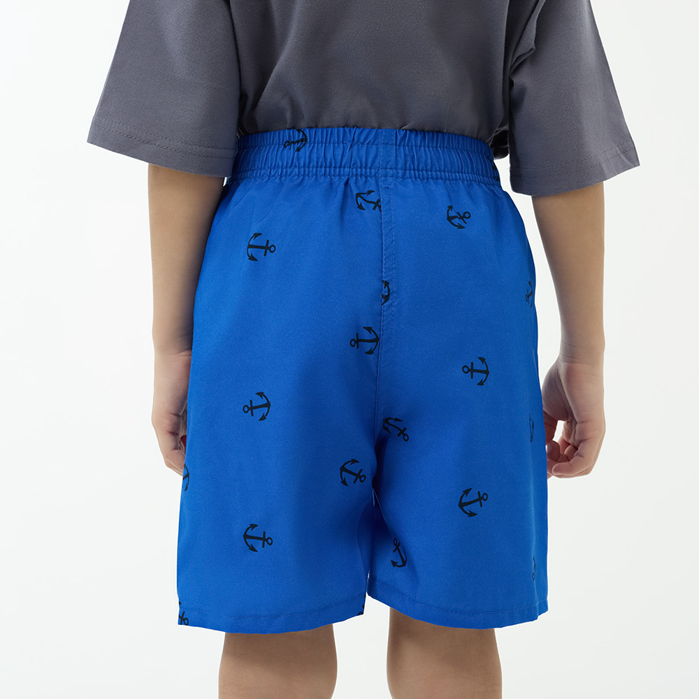 GALANTE Шорты купальные для мальчиков, 100% полиэстер, р. 122-128, цв.синий - #10