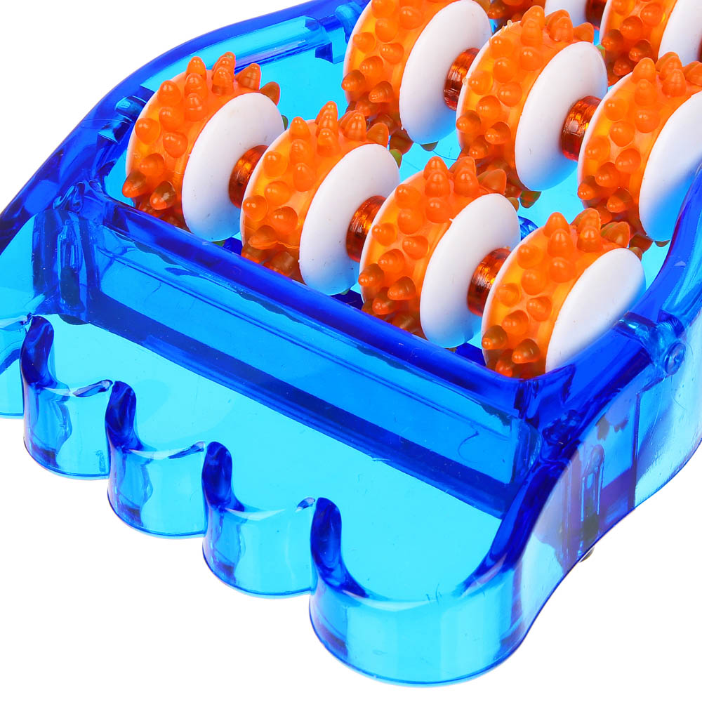 Массажер для ступней ног (улучшающий кровообращение) тм BY SPORT, 21,5x12см, пластик, 2 цвета - #4