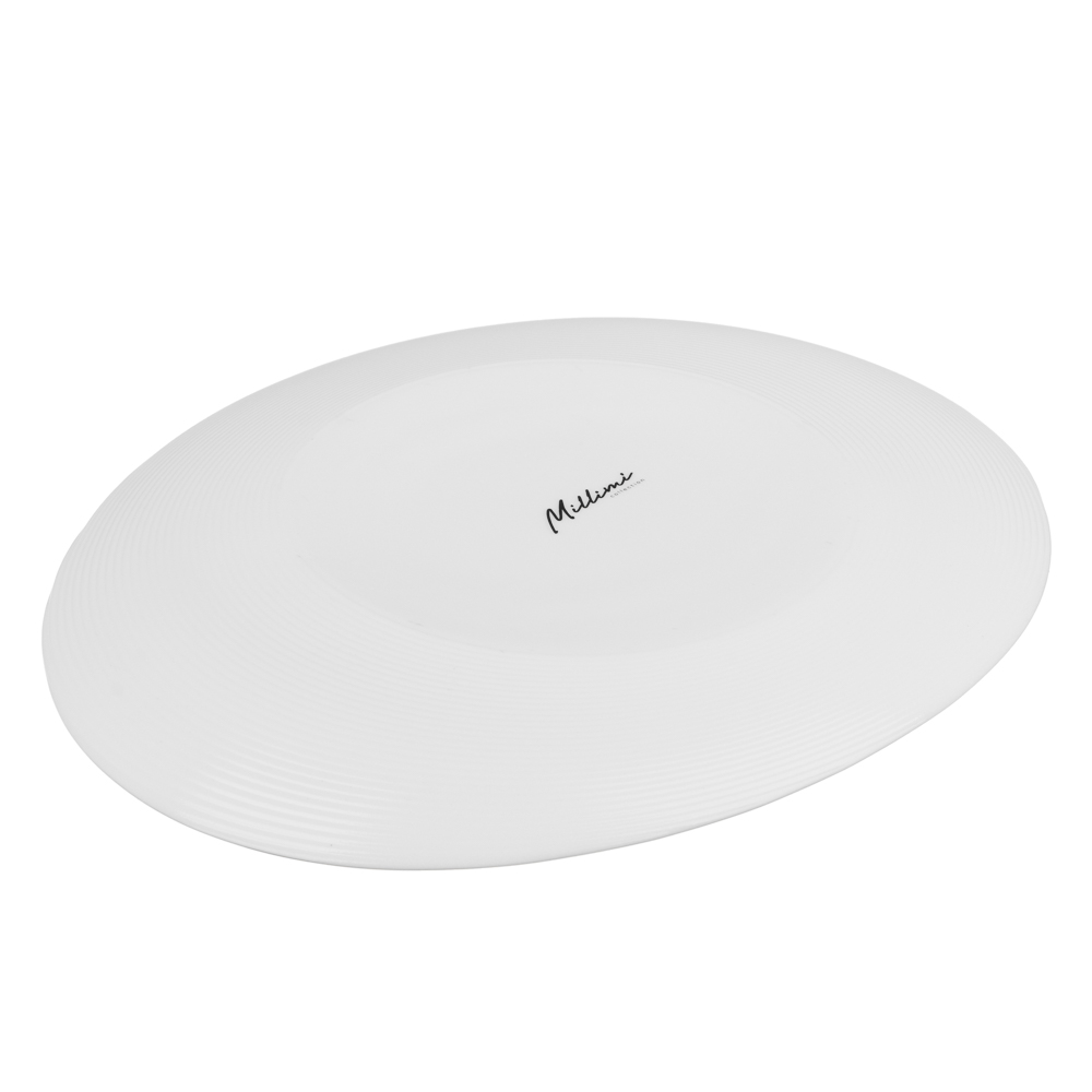 MILLIMI Аура Тарелка подстановочная 26,5см, опаловое стекло - #5