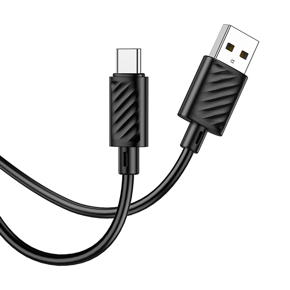 hoco. Кабель для зарядки модель X88, USB-C 2м, цвет: черный - #4