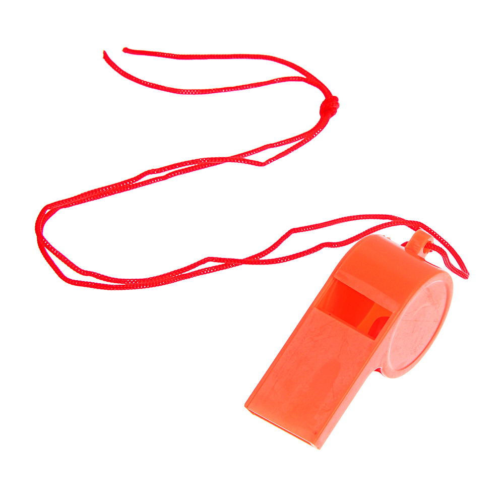 Свисток на веревке, тм BY SPORT, 4см, пластик - #3