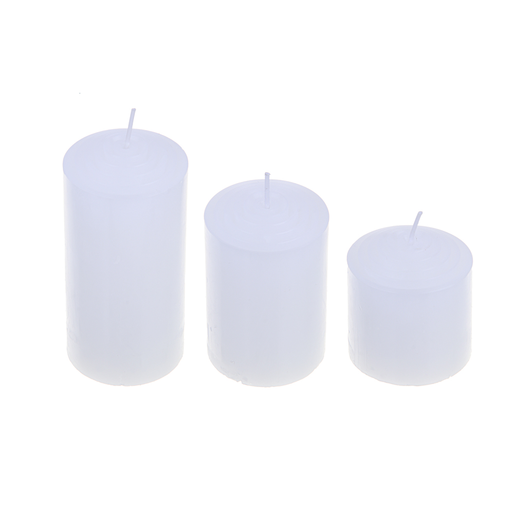LADECOR Набор ароматических свечей, парафин, 3 шт, набор (5x5см, 5x7,5см, 5x10см) хлопок - #2