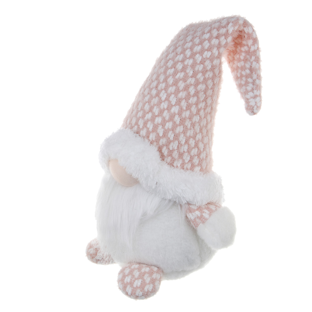 СНОУ БУМ Фигура интерьерная гном 17x11x35 см, полиэстер, пенопласт, 2 вида - #4