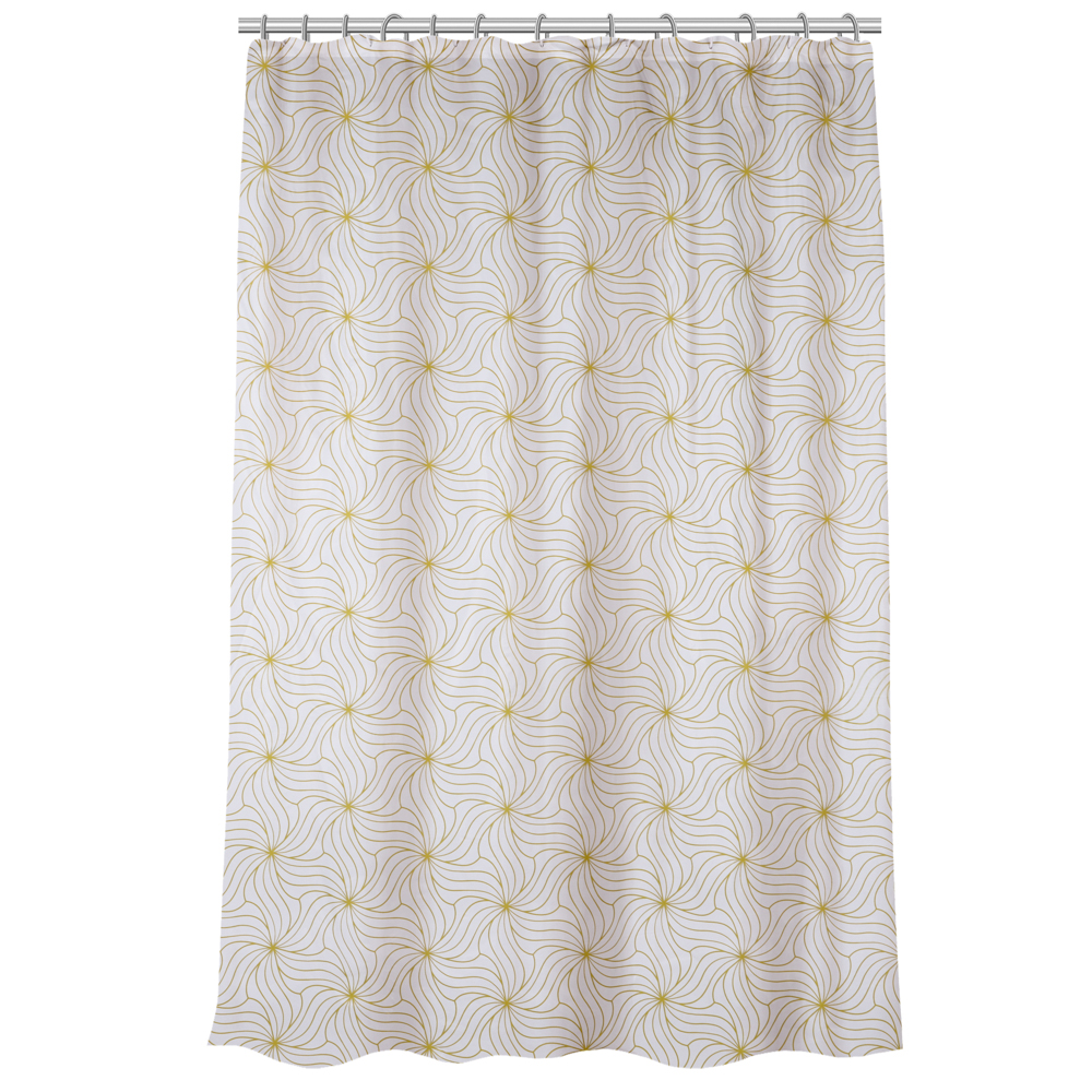 VETTA Шторка для ванной, ПЕВА, 30 г/м2, 180x180 см, Цветы, 606 - #1